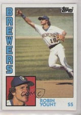 1984 Topps Robin Yount #10 HOF 0b3