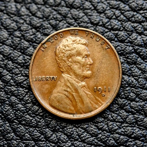 (ITM-7191) 1911-D Lincoln Cent ~ AU Condition ~ COMBINED SHIPPING!