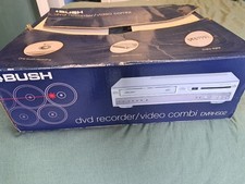 Bush DVRHS02 Silver DVD Recorder VHS Video Player Combi