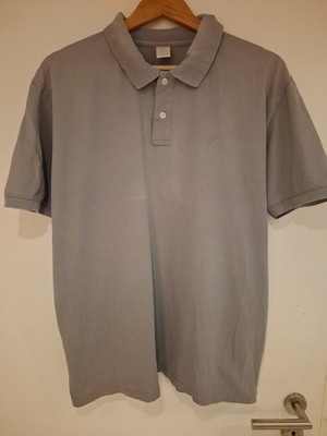 Trigema Herren Poloshirt XL Piqué-Qualität  Kurzarm Baumwolle grau