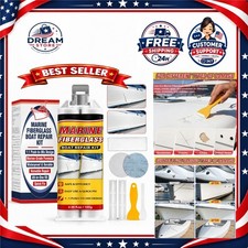 Marine Fiberglass Repair Kit For Boats Gelcoat Epoxy Filler For Holes Cracks