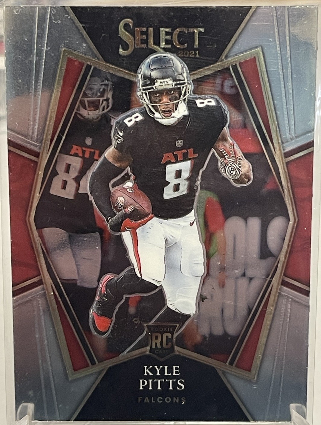 2021 Panini Select Kyle Pitts Premier Level Rookie RC #146 Atlanta Falcons