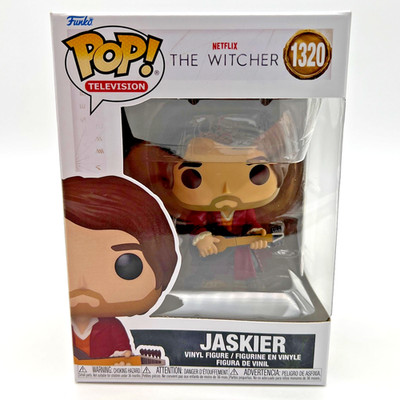 Funko POP! Television Netflix The Witcher JASKIER #1320 with Box Protector