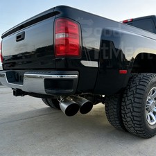 5 Dual 6 Diesel Exhaust Tip Stainless Polished Fit For Chevy Silverado 3500hd 5 Dual 6 Diesel Exhaust Tip Stainless Polished Fit For Chevy Silverado 3500hd
