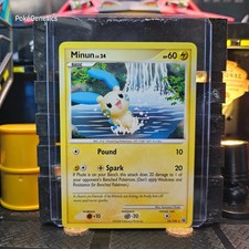 Minun Majestic Dawn Pokémon TCG 25/100 Diamond & Pearl Rare on eBay
