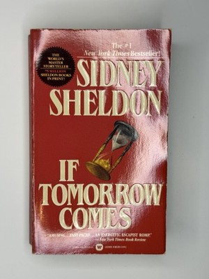 If Tomorrow Comes, Sidney Sheldon. Paperback Warner Books Fiction Vintage Novel