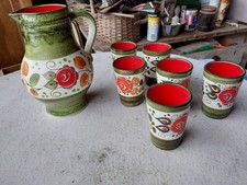 7 Teiliges Saftservice  Schramberg Tirol unbeschädigt