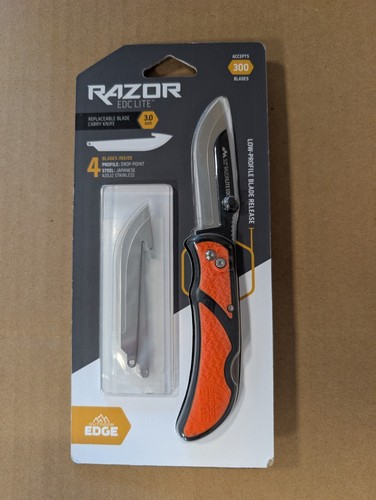 Outdoor Edge 3,0" RazorLite EDC Orange Wechselklinge Klappmesser NEU!