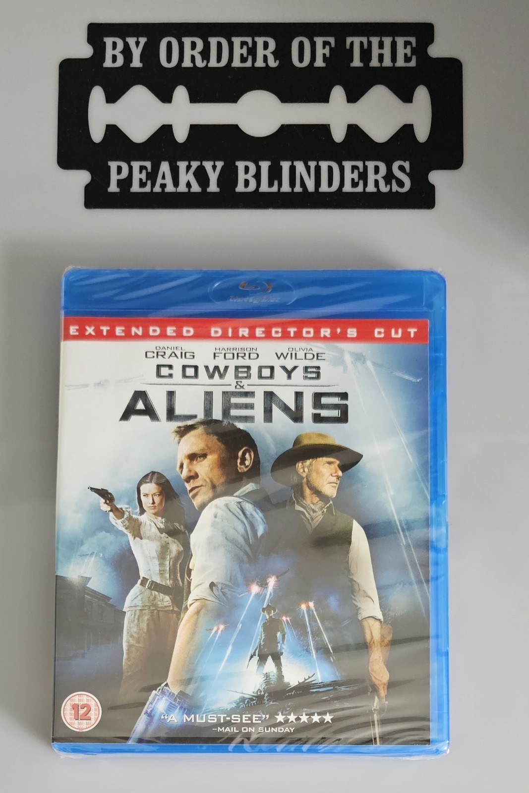 COWBOYS & ALIENS BLU-RAY EXTENDED DIRECTOR'S CUT