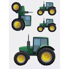 4 x 'Tractor' Temporary Tattoos / Transfers TO00015027 