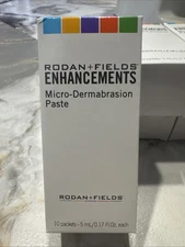 Rodan Fields Enhancements Micro-dermabrasion Paste Skin (10 Packs) Sealed NIB