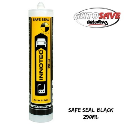 Innotec - Safe Seal Black 290ml Very High-Quality, Strong Windscreen Adhesive