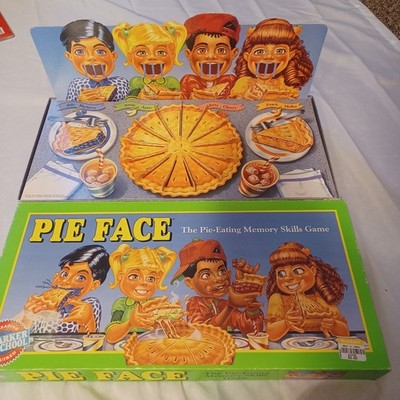 PIE FACE Board Game Parker Brothers - VTG 1993 Preschool 100% Complete