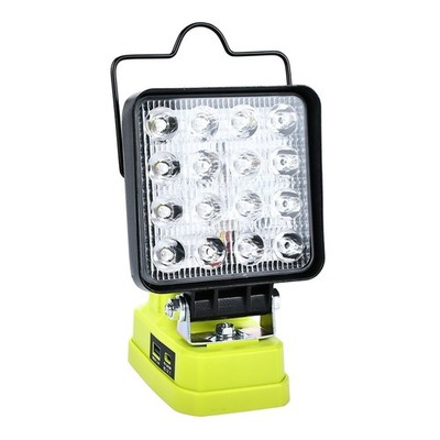 3400LM LED Arbeitsleuchte für Ryobi 18V ONE+ Akku Akku Fluter USB Typ-C