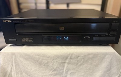 Rotel RCC-935 5 Disc CD Changer Tested RR-936 Remote Coax Digital Out