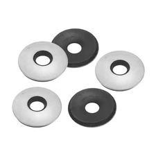 100Pcs 6.3x19mm 201 Stainless Steel EPDM Bonded Sealing Neoprene Rubber Washers