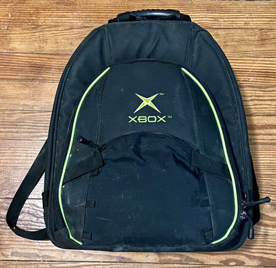 Official Xbox Backpack Heavy Duty Padded Game System Console Carrying Case Bag