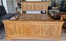 Oak furniture land super-king size bed
