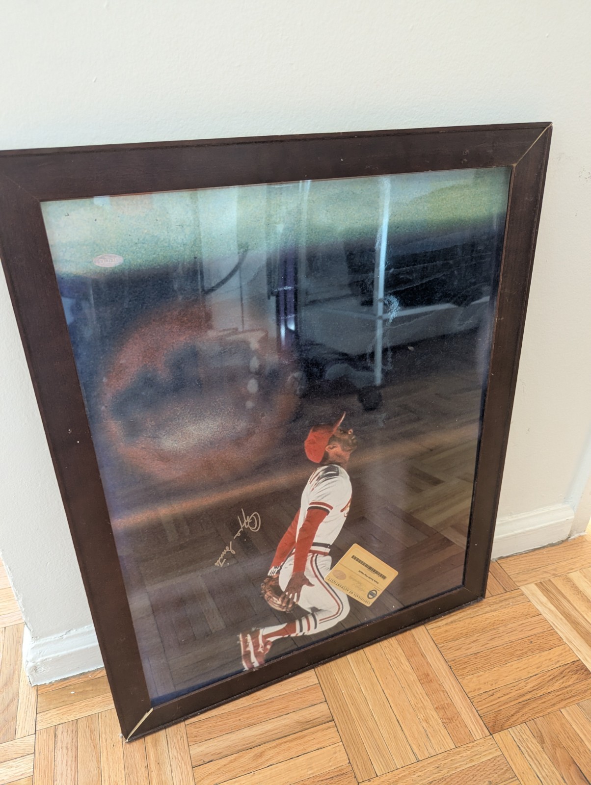 Ozzie Smith Autographed Signed St. Louis Cardinals 11x14 Photo The Wizard The Flip Auto BAS 