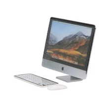 Tnfeeon 1:12 Miniature Computer Set - Small Dollhouse Keyboard & Computer - S...