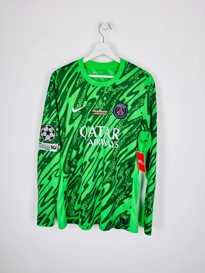 MAILLOT DE FOOTBALL PSG 2024/2025 GARDIEN FINALE MUNICH 2025 - GIANLUIGI - Photo 2/4
