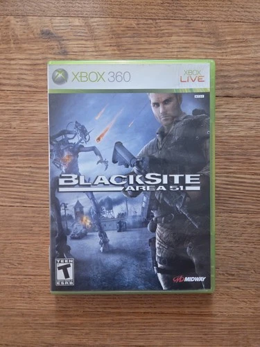 BlackSite: Area 51 (Microsoft Xbox 360, 2007) Complete CIB