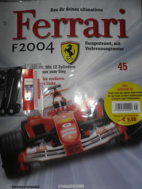 ferrari f2004 deagostini