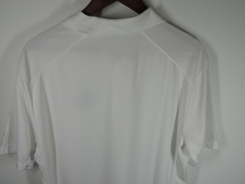 NIKE Golf Tour Performance Dri-Fit White Polo Welcome Las Vegas Nevada Shirt L - Picture 8 of 9
