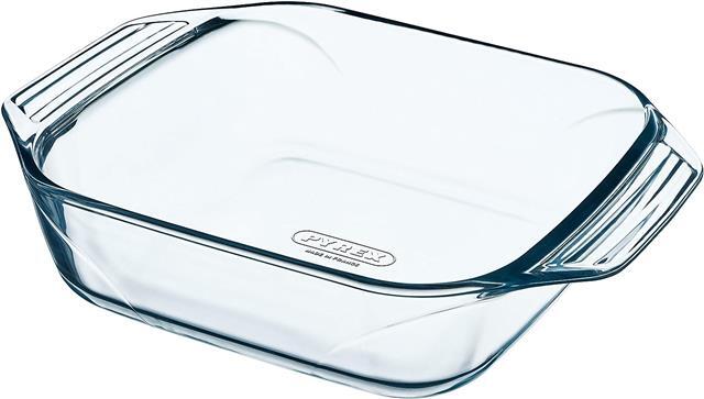 Pyrex Square Glass Roaster 29x23cm (2.4 Litre)