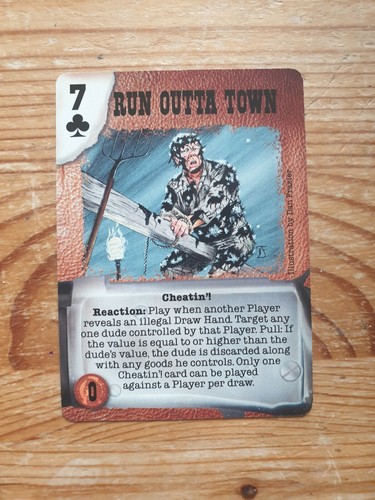 Deadlands DoomTown CCG Episode 1 & 2 Multiplayer Trading Card Game Singles - Picture 109 of 142