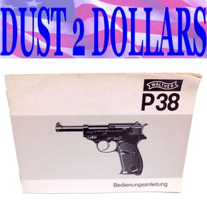 Factory-Original-WALTHER-P38-9mm-amp-22-LR-Caliber-Operation-amp-Care-Manual-1971