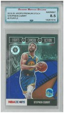 2019-20 Hoops Premium Stock STEPHEN CURRY #2 Purple 💎 DSG 8.5 NM/MINT