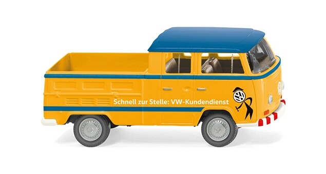 WIKING - VOLKSWAGEN T2 cabina doppia VW Servizio clienti - 1/87 - WIK031403