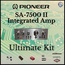 Pioneer SA-7500 II Integrato Ultimate Upgrade Kit Ricambi Originali Restauro