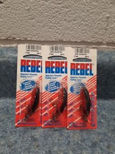 3 Rebel Wee Crawfish F76 Made In 2003!  RARE! 