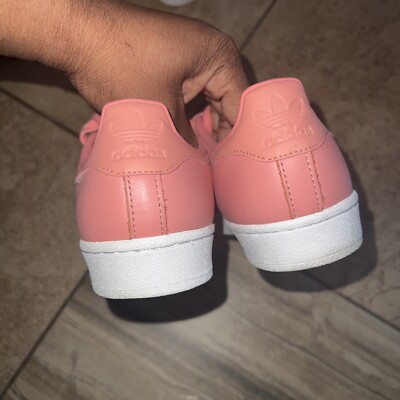 Size 7.5 - adidas Superstar Pink | eBay