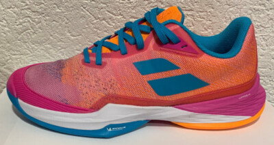 Babolat Tennis-Sandplatzschuhe Jet Mach 3 Clay Woman Hot Pink