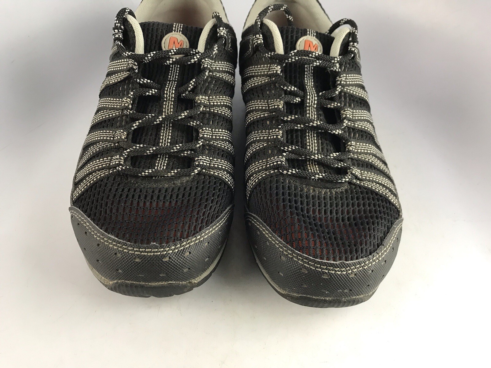 Merrell Hymist Uomo Nero B. Sneakers arancioni trail escursionismo taglia 7