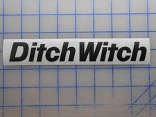 Ditch Witch Decal 12" 14" 18" 23" SK Skid Steer Trencher Drill Mini Stand On