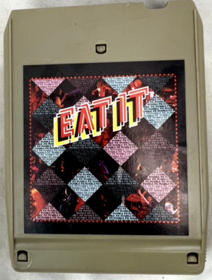 HUMBLE PIE Eat It 8 Track Tape 1973 A&M Clean, bright colors Excellent Condition
