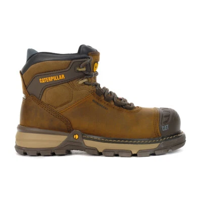 Caterpillar Women's Excavator Superlite Dark Brown CT Work Boots P311736