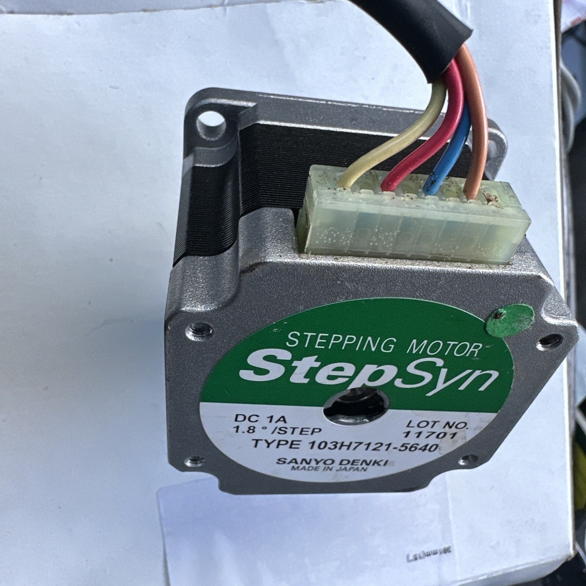 SANYO DENKI STEP SYN 103H7121-5640 STEPPING MOTOR | eBay