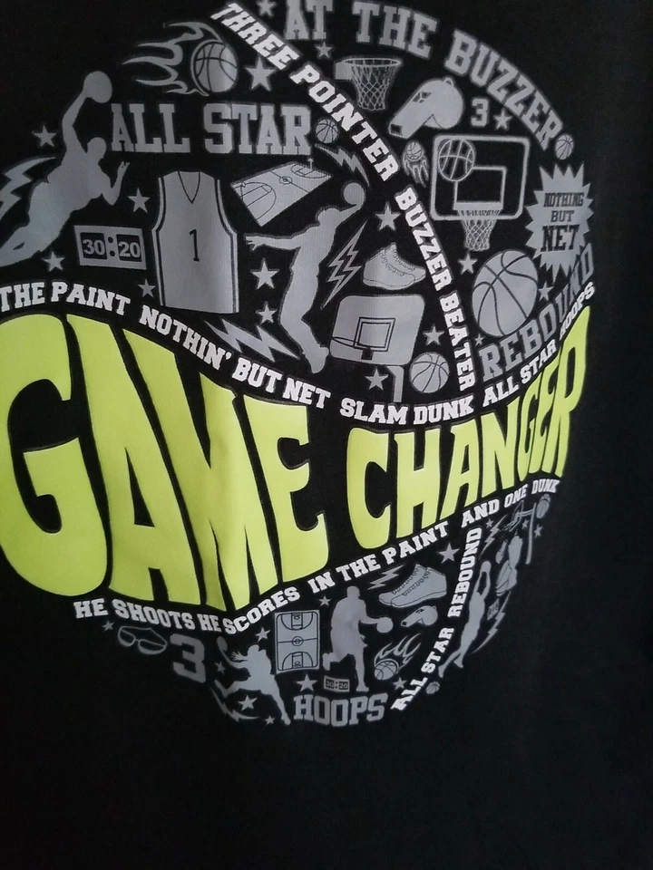 Starter Game Changer Pullover Shirt Top Youth Boys Sz 18 XXL Black Dri-fit EUC - Image 3 of 4