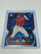 2023 Bowman Chrome Sapphire Jorge Ruiz 1st BCP-123 Base Prospect