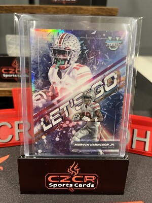 Marvin Harrison Jr. 2023 Bowman U Best Let'S Go Case Hit SSP #LG4 
