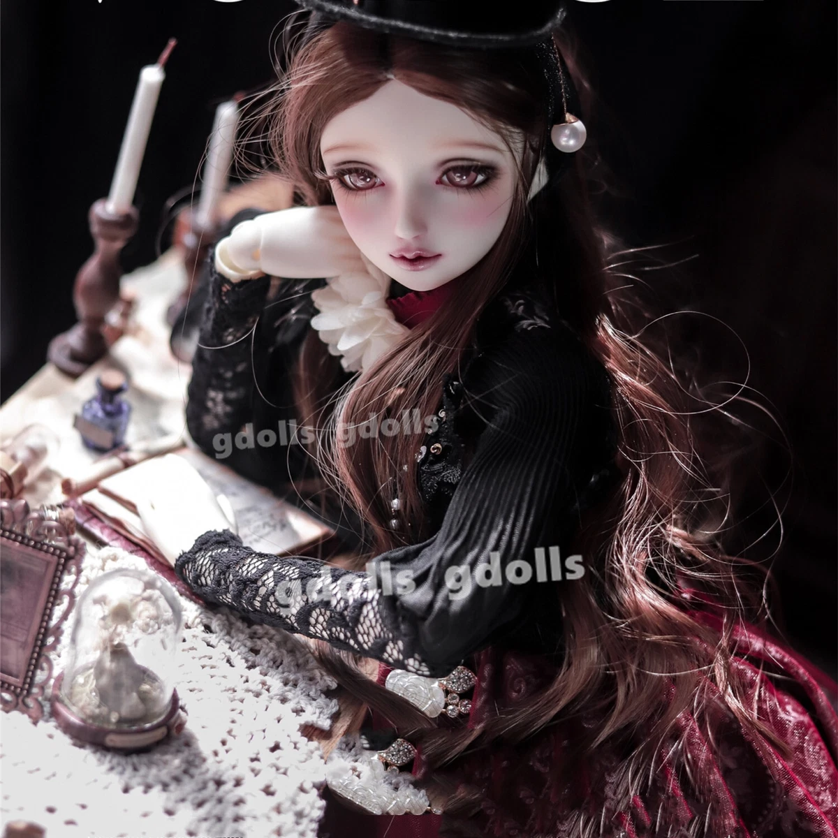 BJD 1 3 Doll Cool Girl Free Eyes Face Up Resin Dolls Gift Toys