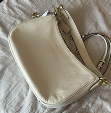 Coach Chelsea Crossbody in Chalk w/ Brass Hardware