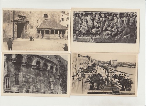 20 postales vintage de Croacia dividida en su mayoría anteriores a 1950 (L5584) - Imagen 2 de 5