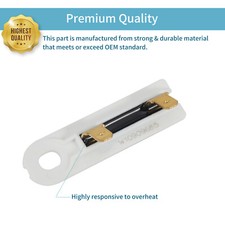 Whirlpool WED5100HW2 Dryer Thermal Fuse W10693363 W10909685