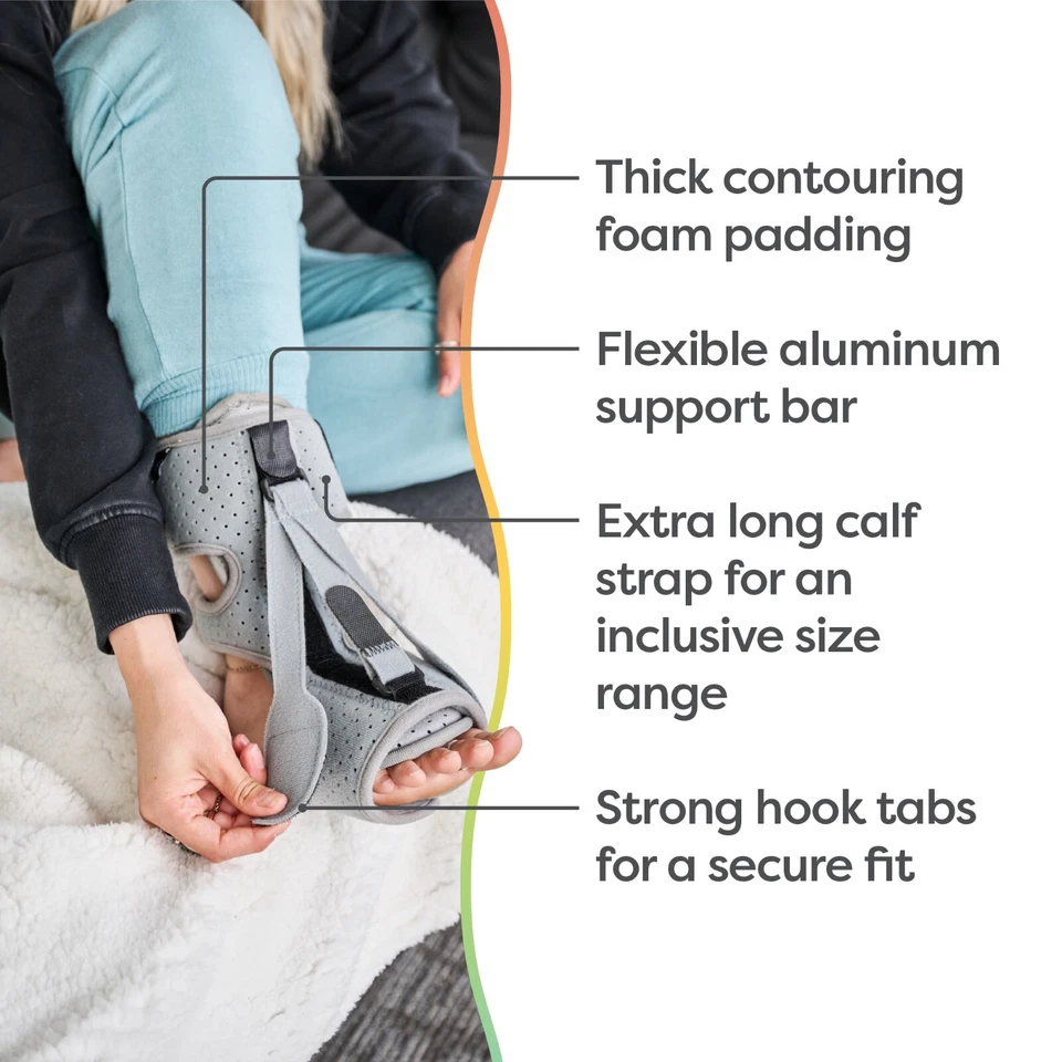 ZenToes Plantar Fasciitis Heel Pain Relief Night Splint Brace for Foot Women Men - Image 4 of 4